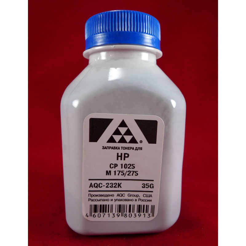 Тонер для картриджей CE310A Black (фл. 35г) AQC-США фас.Россия