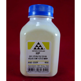 Тонер для картриджей CB542A/CE322A/CF212A Yellow (фл. 45г) AQC-США фас.Россия