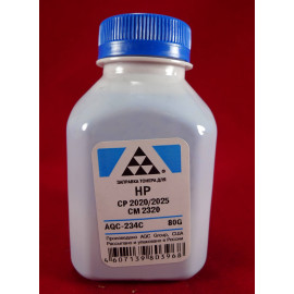 Тонер для картриджей CC531A/CE411A Cyan (фл. 80г) AQC-США фас.Россия