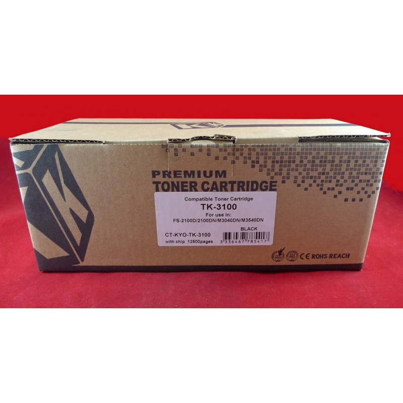 Тонер-картридж для Kyocera FS-2100D/2100DN/M3040DN/M3540DN TK-3100 12.5K  ELP Imaging®