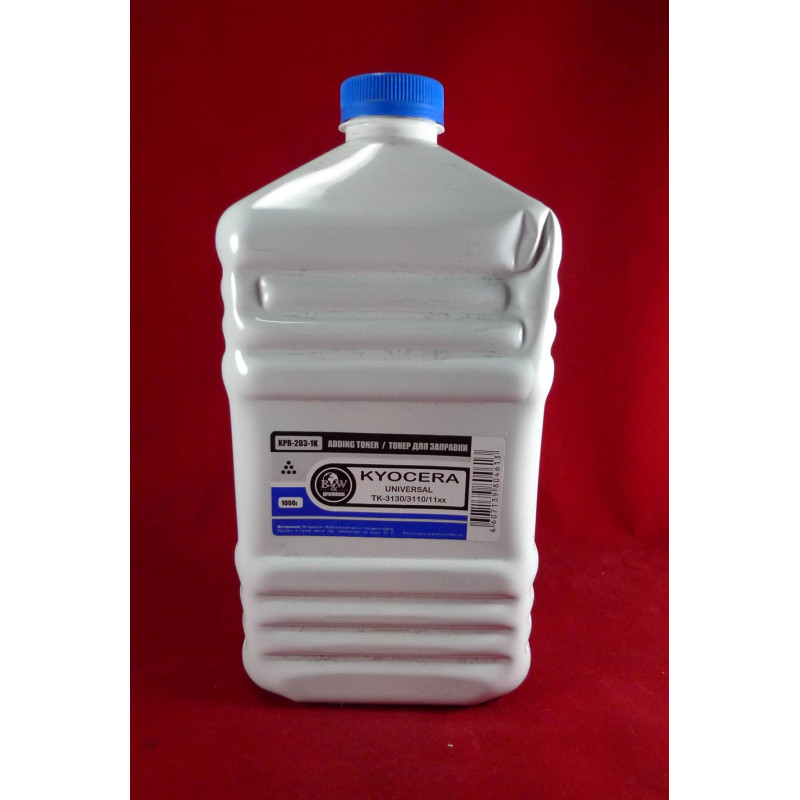 Тонер для Kyocera Universal (TK-3110/3170/1110/1120/1150/1160/1170/1200) (кан. 1кг) B&W Premium Tomoegawa фас.Россия