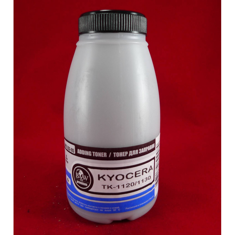 Тонер для Kyocera TK-1120, FS-1060DN/1025MFP/1125MFP (фл. 95г) B&W Premium Tomoegawa фас.Россия