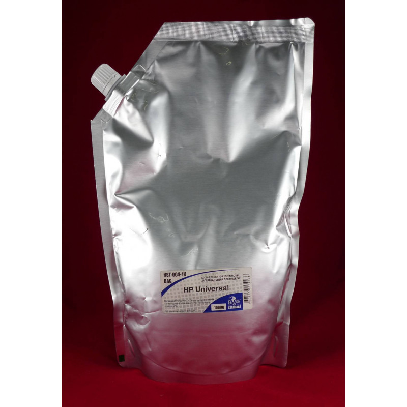 Тонер для картриджей Q2612A/X,C7115A/X,Q5949A/X,Q7553A/X,CE505A/X,CF280A/X (пакет 1кг) B&W Standart