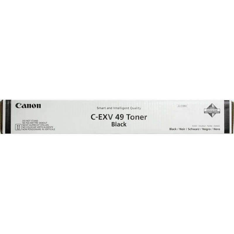 Тонер CANON C-EXV49 BK чёрный, 36 000 страниц