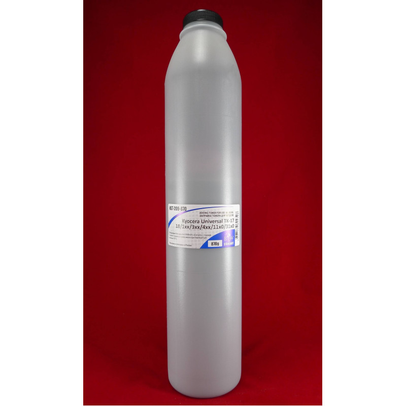 Тонер для Kyocera TK-410/420/435/475/4105 (фл. 870г) B&W Standart фас.Россия