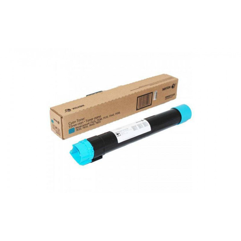 Тонер-картридж XEROX Color С60/C70 голубой (34K)
