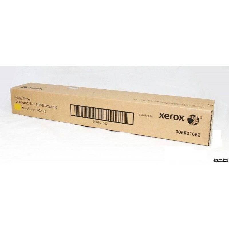 Тонер-картридж XEROX Color С60/C70 желтый (34K)