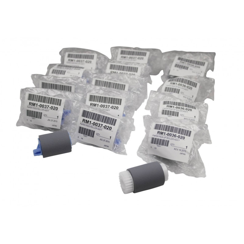 Комплект роликов (для лотков 2,3,4,5,6) HP LJ M604/M605 (10шт RM1-0037/RM1-4571 + 5шт RM1-0036) (RY7-5215/E6B67-67905)