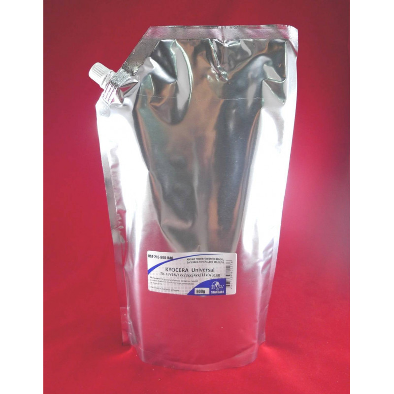 Тонер для Kyocera Universal (TK-17/18/1xx/3xx/4xx/11x0/1200/31x0) (пакет 900г) B&W фас.Россия