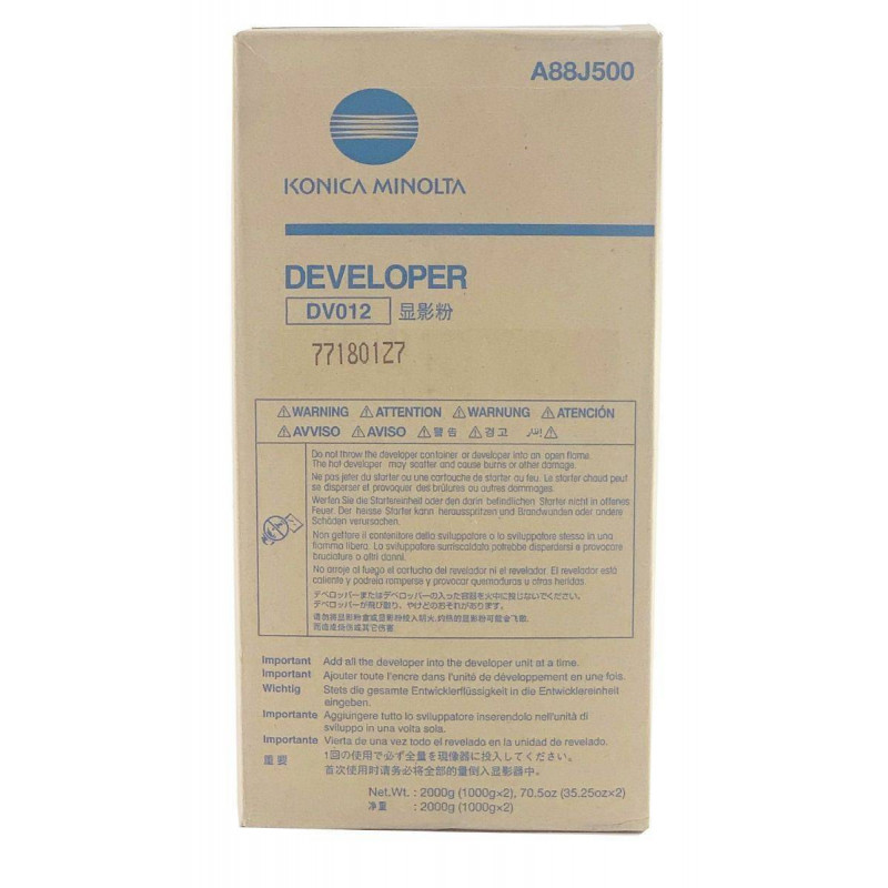 Девелопер Konica-Minolta bizhub Pro 1100  DV-012 1000K A88J500