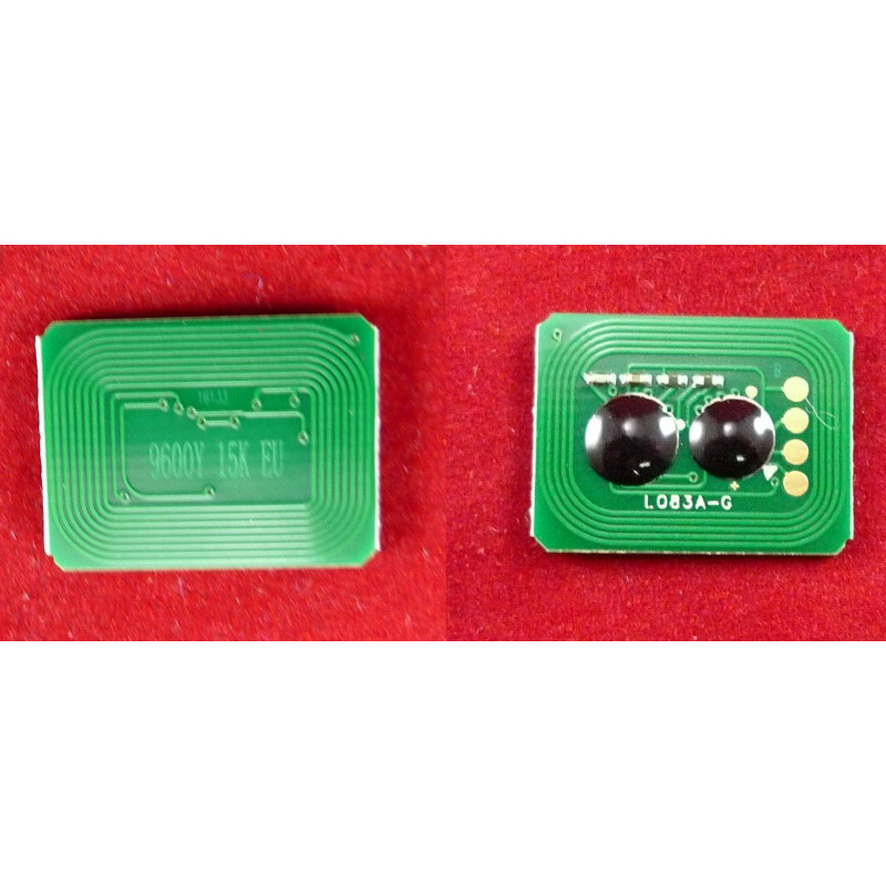 Чип OKI C9600/9650/9800/9850 (42918961) Yellow, 15K ELP Imaging® 