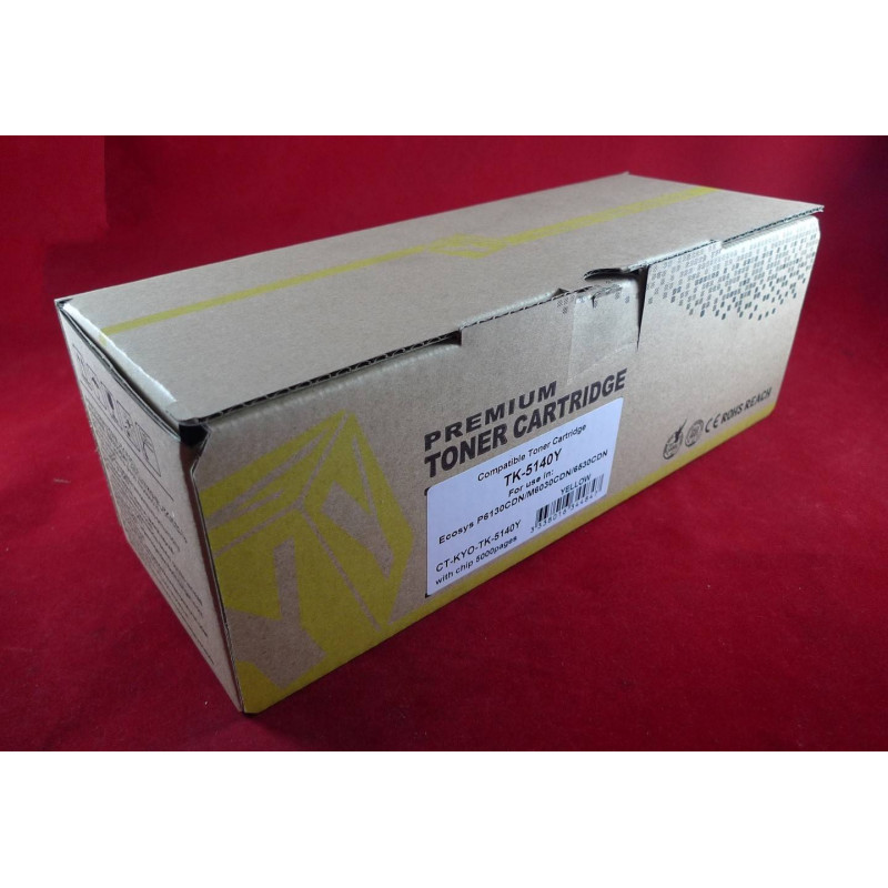 Тонер-картридж для Kyocera Ecosys P6130cdn/M6030cdn/6530cdn TK-5140Y yellow 5K  ELP Imaging®