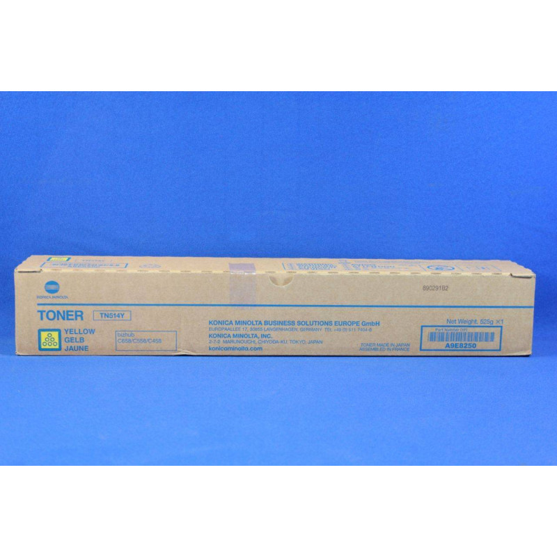 Тонер Konica-Minolta bizhub C458/558/658 желтый TN-514Y A9E8250