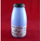 Тонер для картриджей Q6001A Cyan, химический (фл. 80г) B&W Premium Mitsubishi/MKI фас.Россия