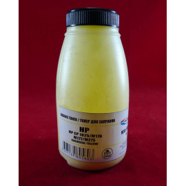 Тонер для картриджей CE312A Yellow, химический (фл. 26г) B&W Premium Mitsubishi/MKI фас.Россия