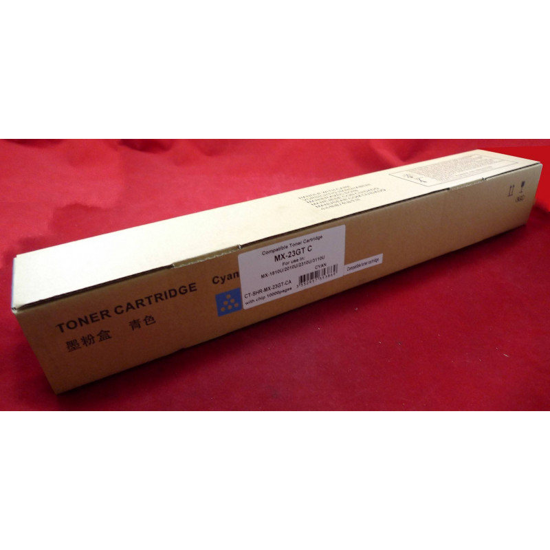 Тонер-картридж Sharp MX 1810/2010/2310/3110U  (MX-23GTCA) cyan 10K ELP Imaging®