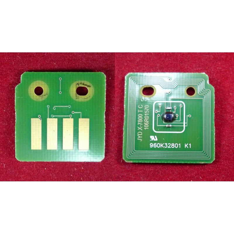 Чип Xerox Phaser 7800 (106R01570) Cyan, 17.2K ELP Imaging® 