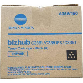 Тонер Konica-Minolta bizhub C3351/C3851 черный TNP-49K A95W150