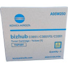Тонер Konica-Minolta bizhub C3351/C3851 желтый TNP-49Y A95W250