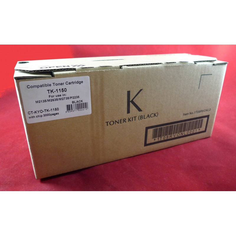 Тонер-картридж для Kyocera M2135/M2635/M2735/P2235 TK-1150 3K  ELP Imaging®