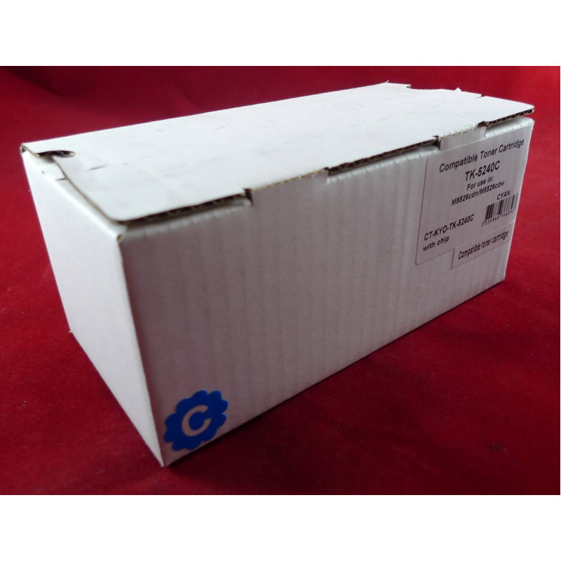 Тонер-картридж для Kyocera Ecosys P5026cdn/P5026cdw/M5526cdn/M5526cdw TK-5240C cyan 3K  ELP Imaging®