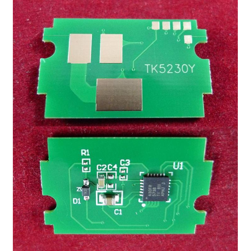 Чип для Kyocera Ecosys P5021cdn/M5521cdn (TK-5230Y) Yellow, 2.2K ELP Imaging®