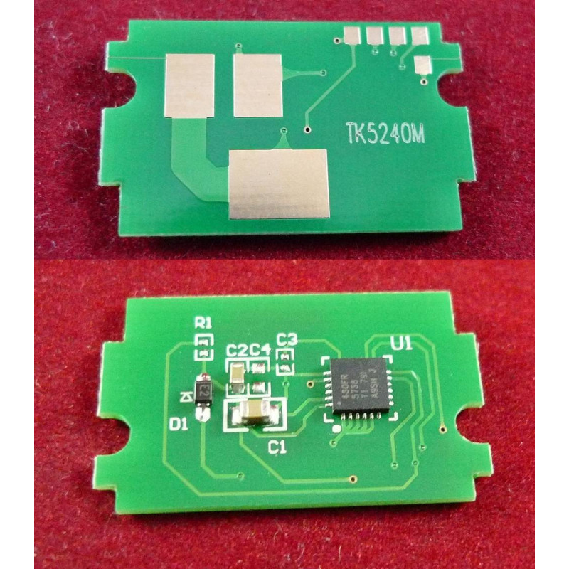 Чип для Kyocera Ecosys P5026cdn/M5526cdn (TK-5240M) Magenta, 3K ELP Imaging®