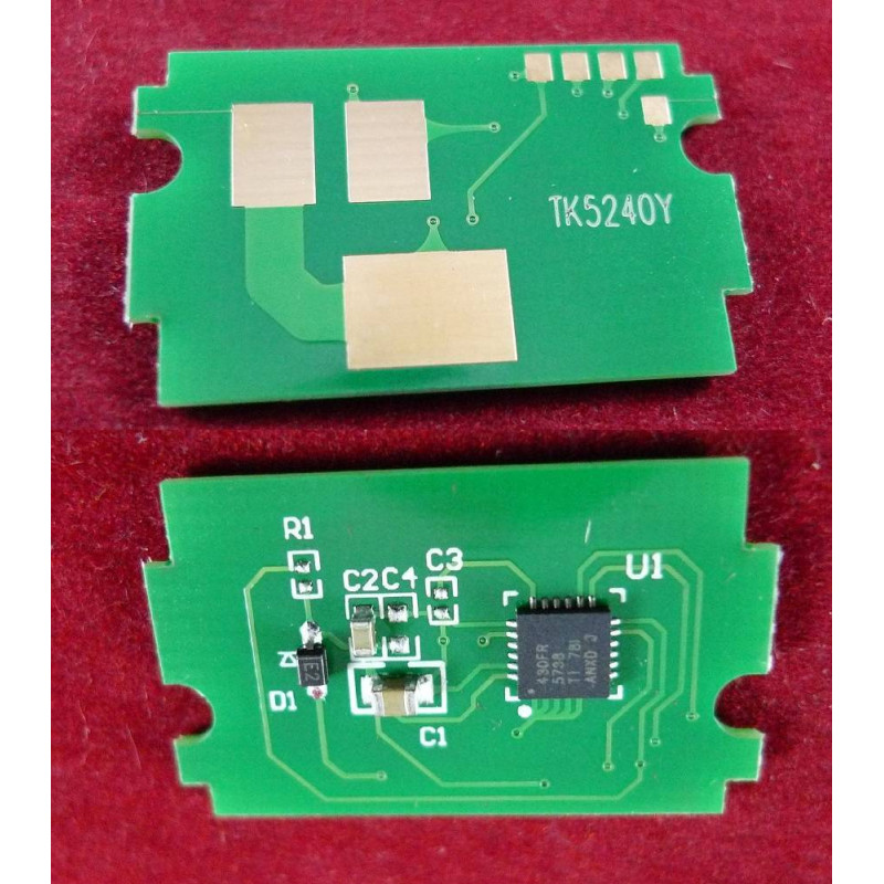 Чип для Kyocera Ecosys P5026cdn/M5526cdn (TK-5240Y) Yellow, 3K ELP Imaging®