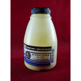 Тонер для Kyocera TK-5140Y, P6130/M6030/M6530 Yellow (фл. 100г) 5K B&W Premium