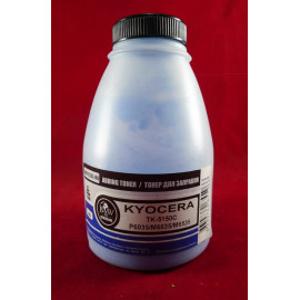 Тонер для Kyocera TK-5150C, P6035/M6035/M6535 Cyan (фл. 140г) B&W Premium