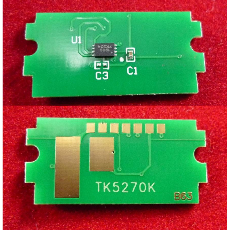Чип для Kyocera Ecosys P6230cdn/M6230cidn/M6630cidn (TK-5270K) Black, 8K ELP Imaging®