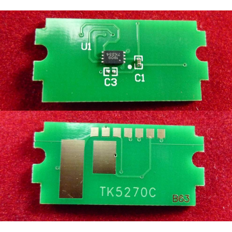 Чип для Kyocera Ecosys P6230cdn/M6230cidn/M6630cidn (TK-5270C) Cyan, 6K ELP Imaging®