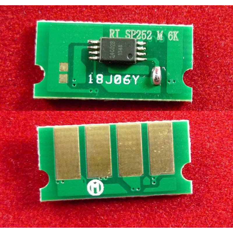 Чип Ricoh SP C252Dn/C252Sf/C262Dnw/C262Sf (SPC252HE) Magenta, 6K ELP Imaging®