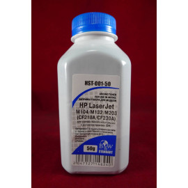 Тонер для картриджей CF218A/CF230A для совместимого картриджа с роликом проявки (DR) (фл. 50г) B&W Standart фас.Россия