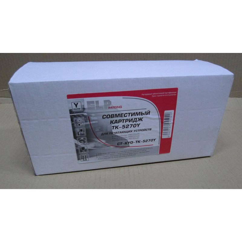 Тонер-картридж для Kyocera Ecosys M6230cidn/M6630cidn/P6230cdn TK-5270Y yellow 6K ELP Imaging®