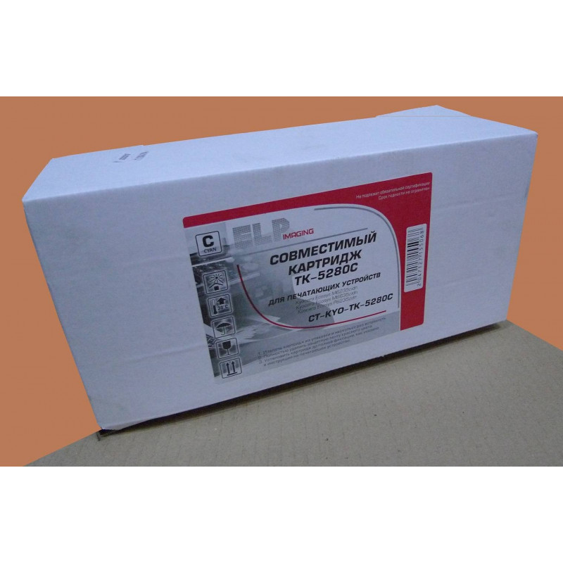 Тонер-картридж для Kyocera Ecosys M6235cidn/M6635cidn/P6235cdn TK-5280C cyan 11K ELP Imaging®