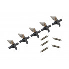 Сепаратор тефлонового вала Konica-Minolta Di152/183/Bizhub 164/184 (4021572002) с пружиной, отгружать кратно 5 CET