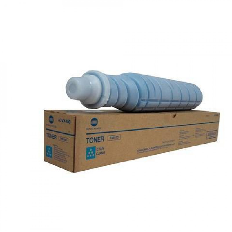 Тонер Konica-Minolta AccurioPress C3070/C3080/C3080P синий TN-619C A3VX455/A3VX45K