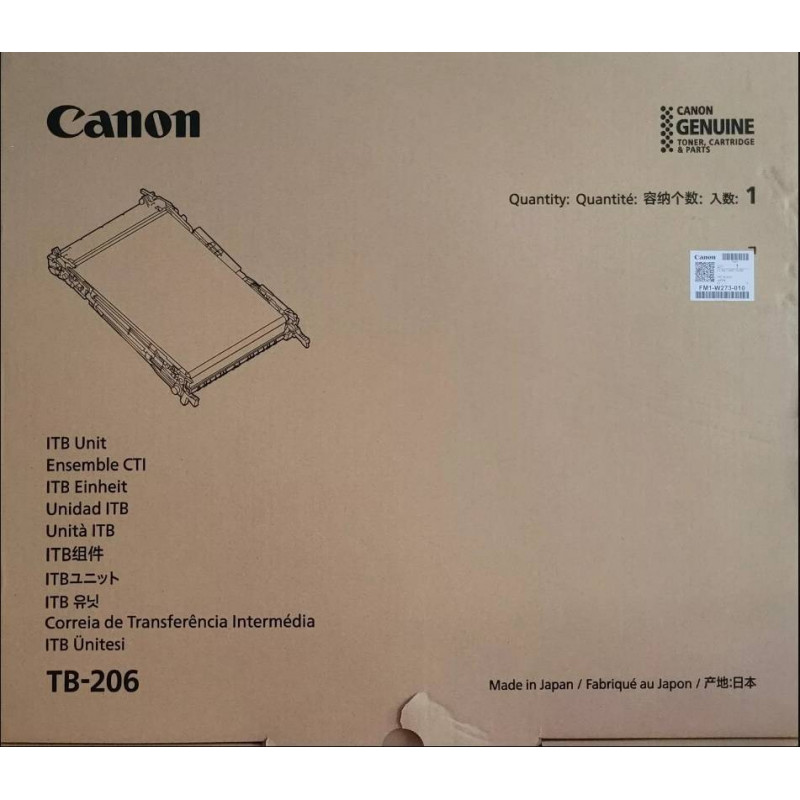 Узел переноса в сборе Canon iR Adv C475/477/478/568 (TB-206/FM1-W273)                                                   