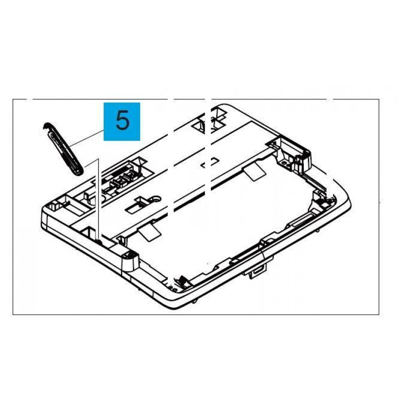Стопор (упор) узла сканирования HP LJ M28/M141 (RC5-4941) OEM