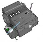 Станция парковки в сборе HP DJ Z6 (T8W15-67026)