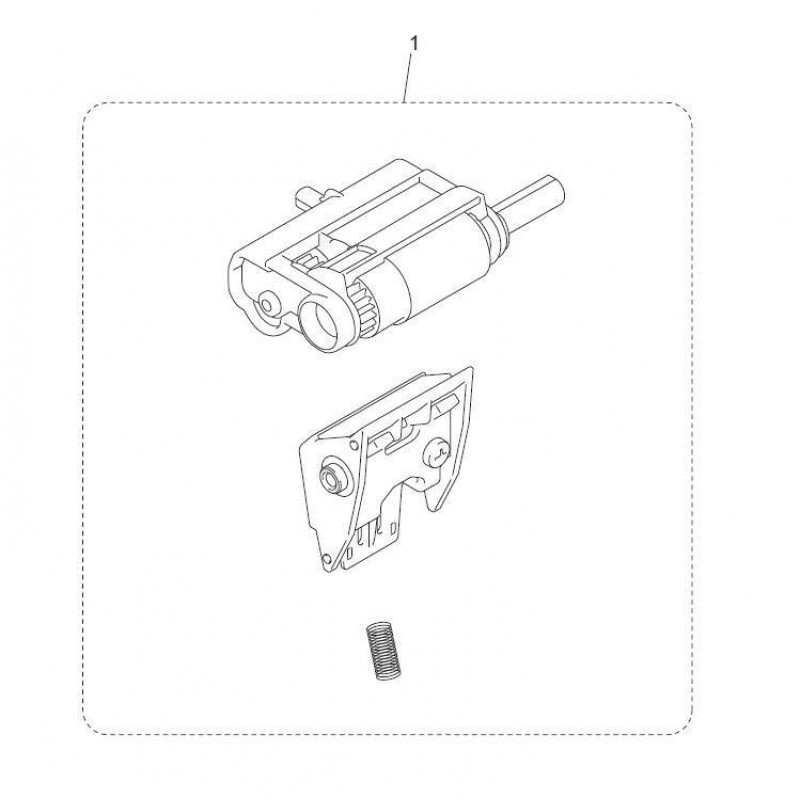 Рем.комплект (ролик подачи+площадка+пружина) BROTHER HL-L8260/L9310/MFC-L8690/L9570/DCP-L8410 (D00LF5001)