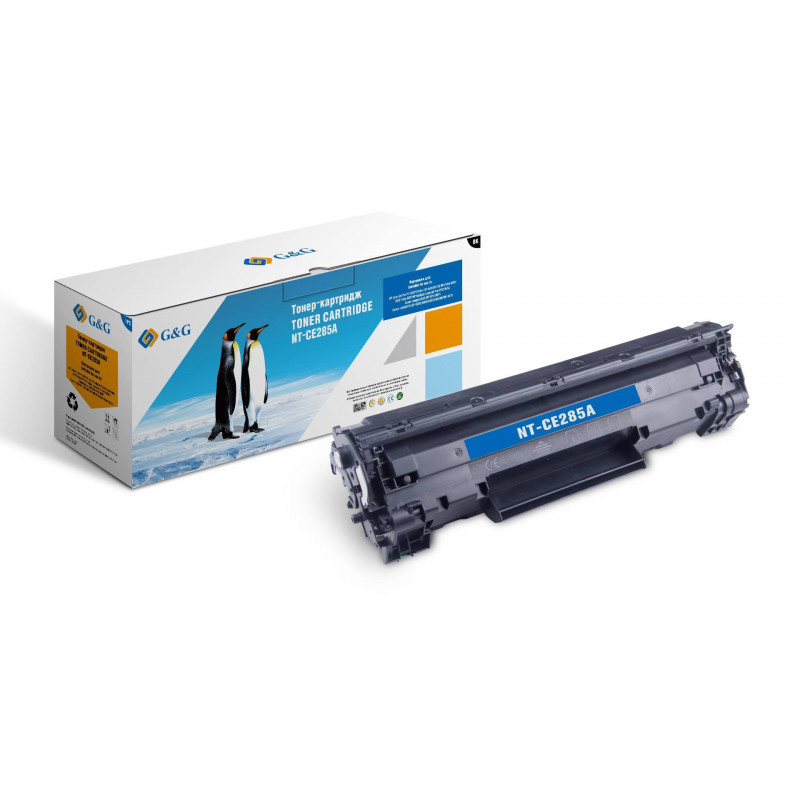 Картридж G&G, аналог HP CE285A/ Canon 725 1.6k с чипом