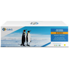 Картридж G&G, аналог HP W2032X/415X желтый 6k с чипом (reman chip)