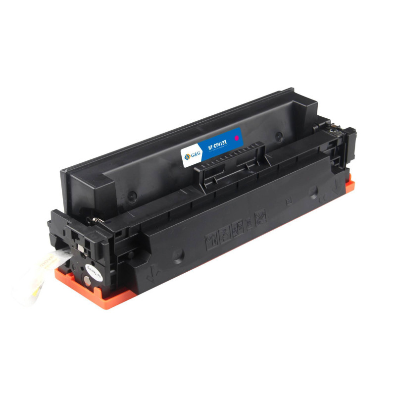 Картридж G&G, аналог HP CF413X красный 5k с чипом