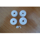Комплект шестерён термоузла HP LJ P3005/M3027/M3035 (RU5-0956+RU5-0957+RU5-0958+RU5-0959) (CB414-67923/RM2-3901) ELP
