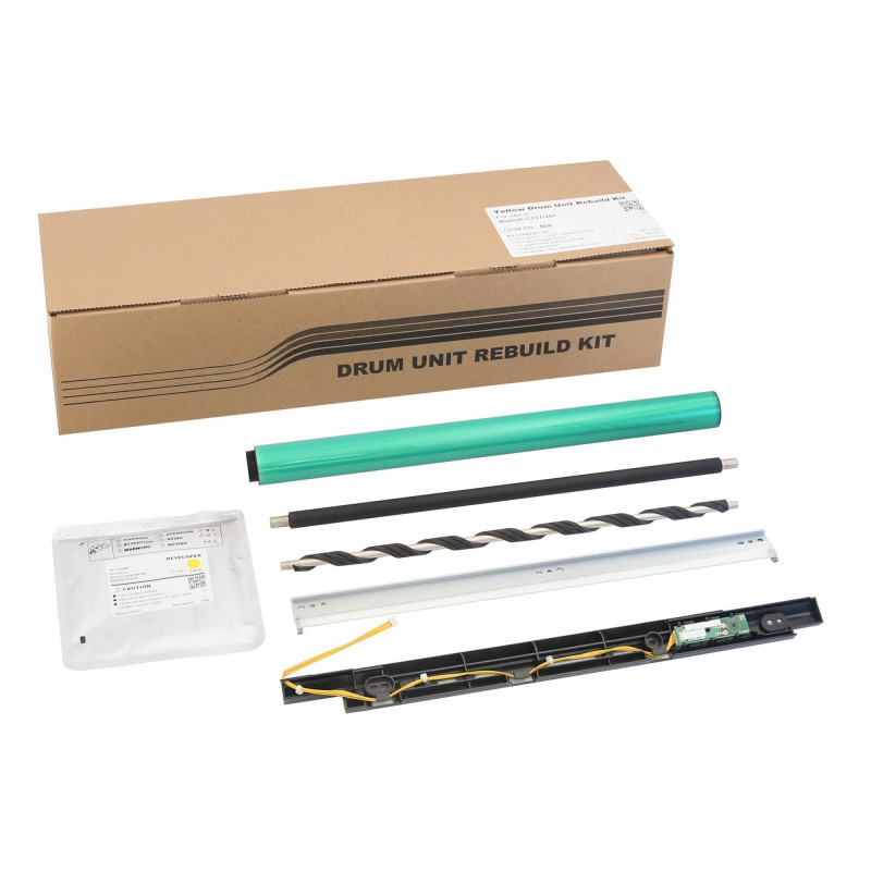 Комплект восстановления блока формирования изображения для KONICA MINOLTA Bizhub C227/C287 Yellow (A85Y08D/IU-214Y) CET