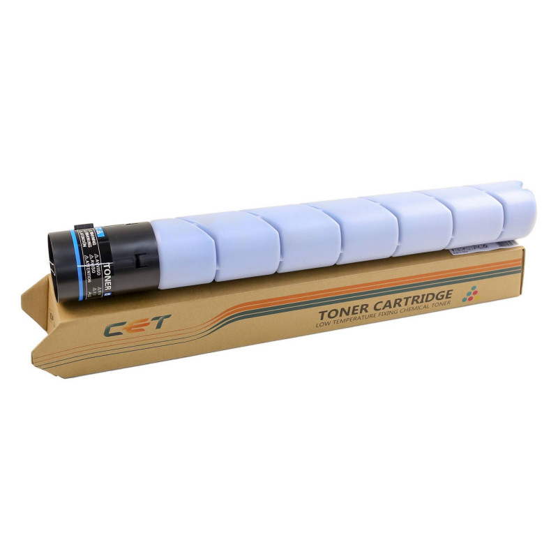 Тонер-картридж для KONICA MINOLTA Bizhub C258/308/368 Cyan (CPT, CE28) (WW), 550г (A8DA430, A8DA450, TN-324C) CET