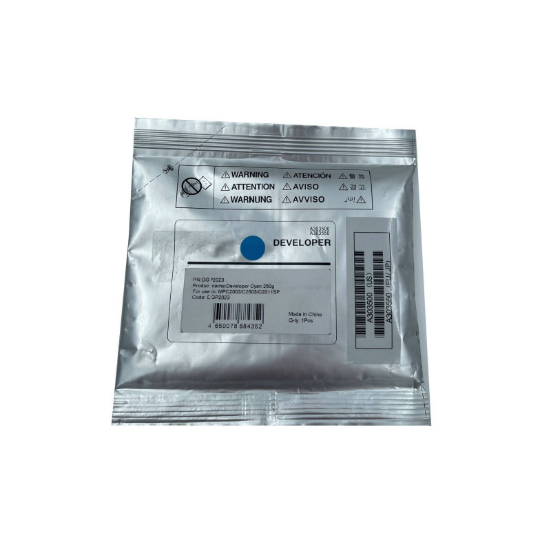Девелопер для RICOH MPC2003/C2503/C2011SP (Cyan, 235г) CET