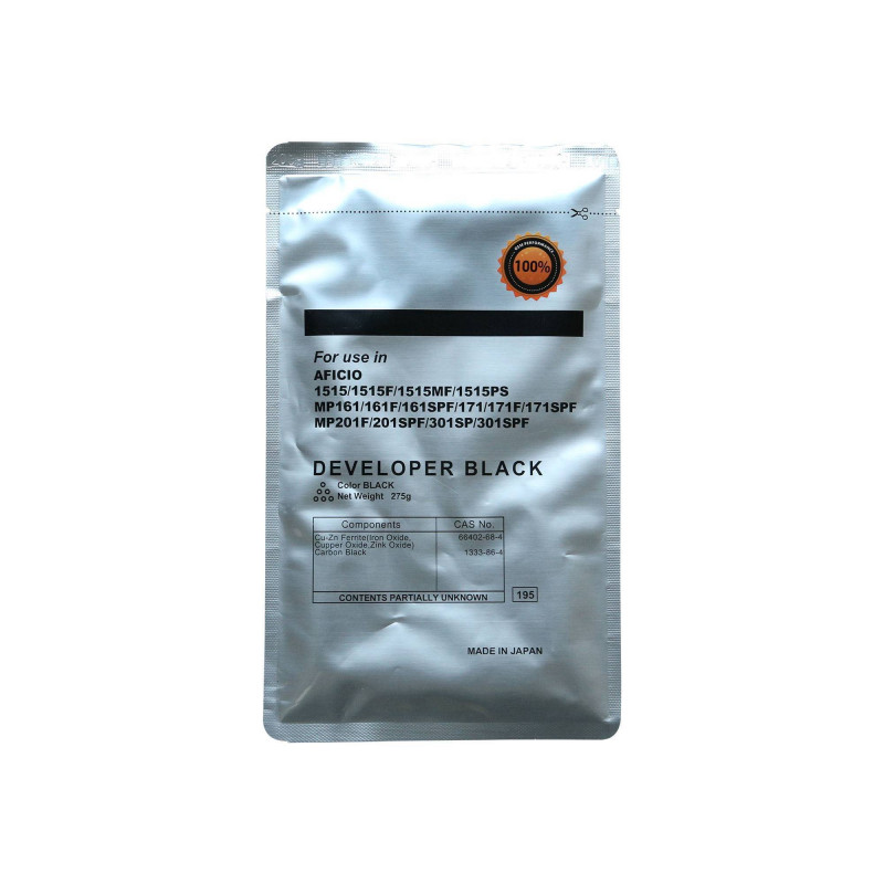 Девелопер для RICOH Aficio 1515/MP161/MP171/MP201, 275г/пак, 45000 стр. CET